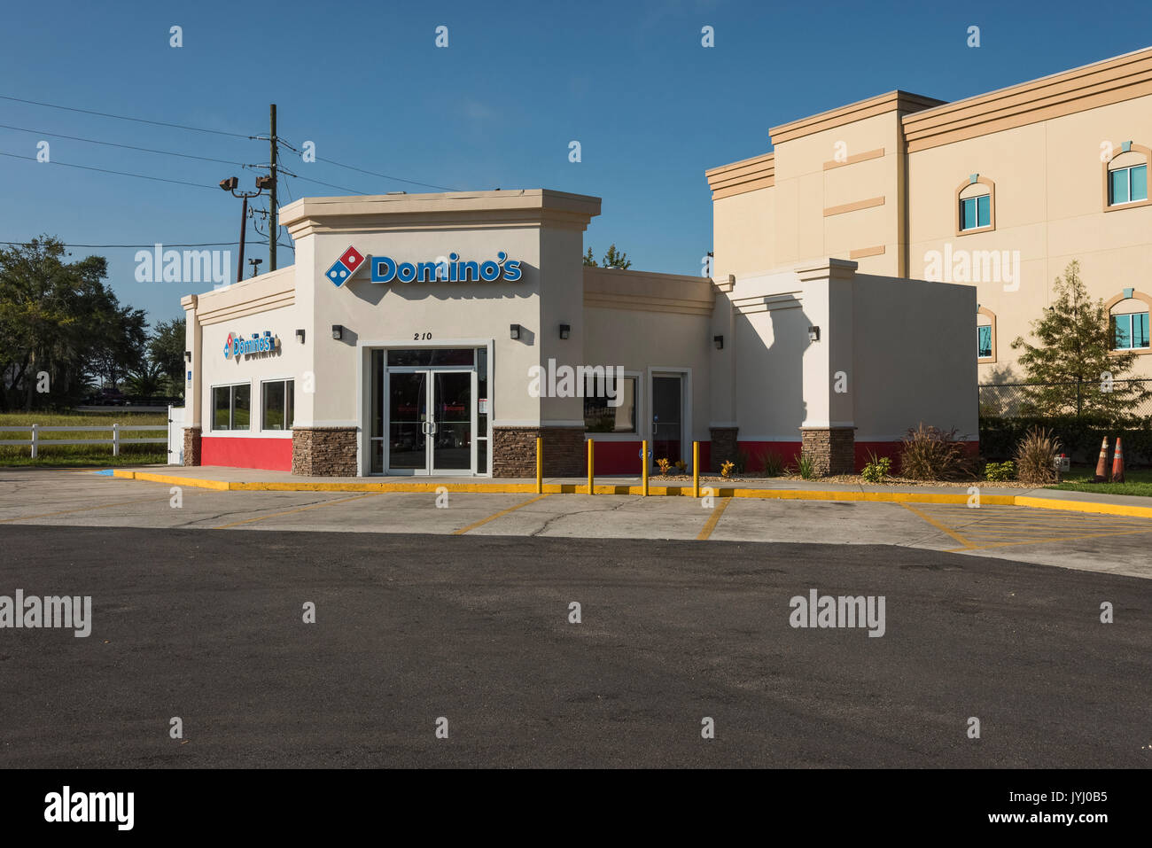 Domino's Pizza Ristorante a Lady Lake, Florida USA Foto Stock