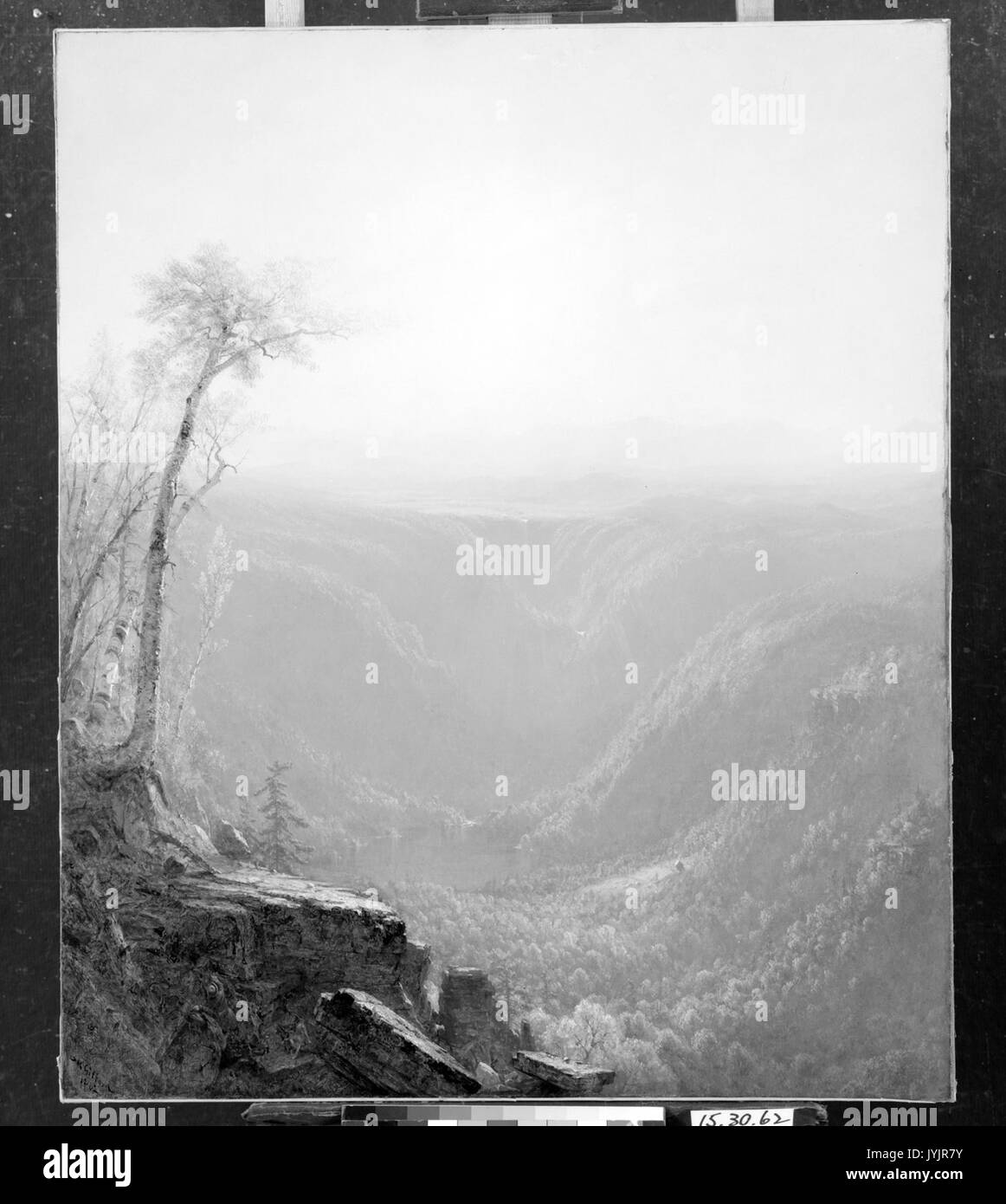 Una gola nella montagna (Kauterskill spicchio) soddisfatte 240764(2) Foto Stock
