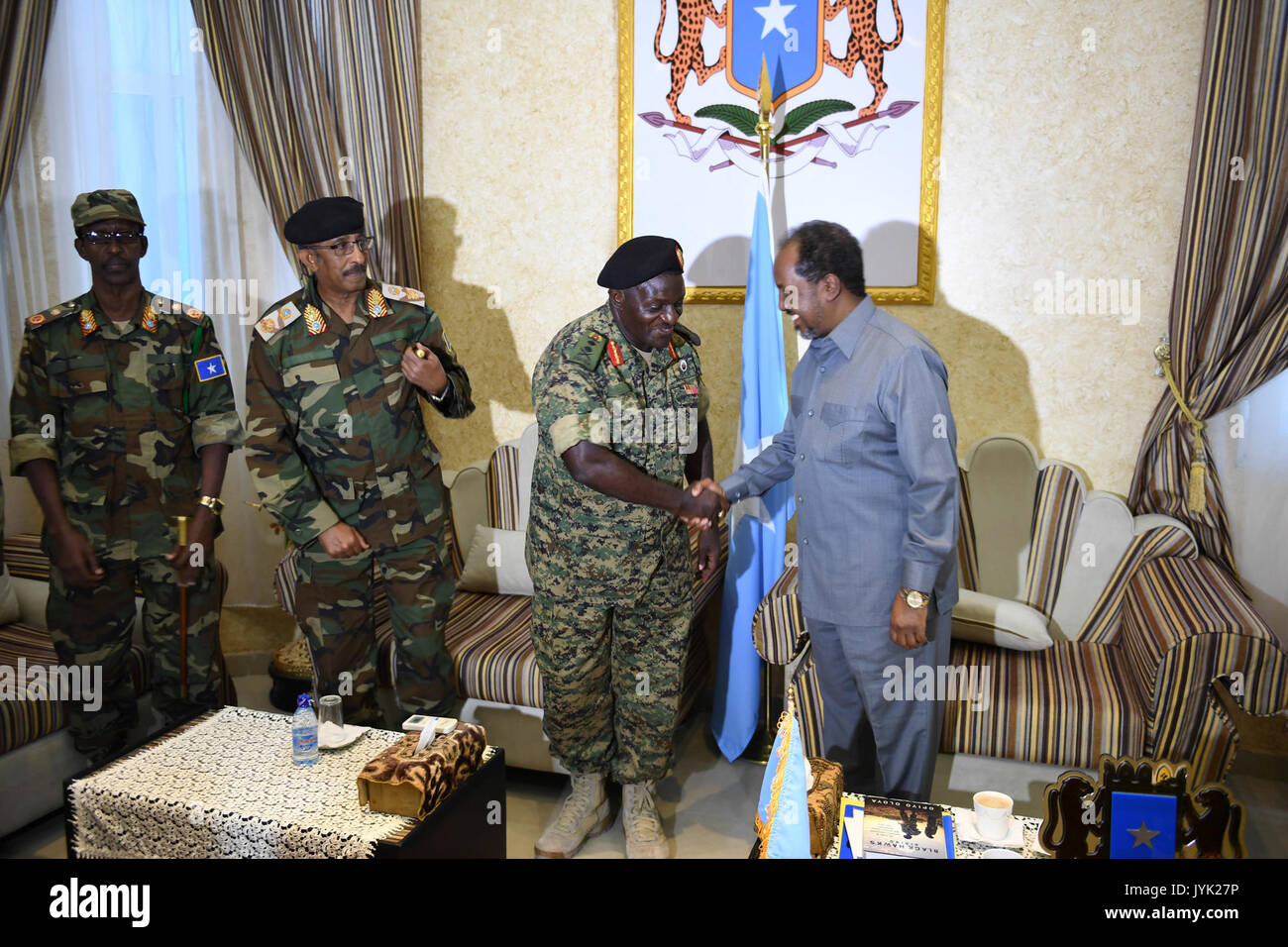 2017 03 Uganda CDF Visita Somalia 7 (31269073473) Foto Stock