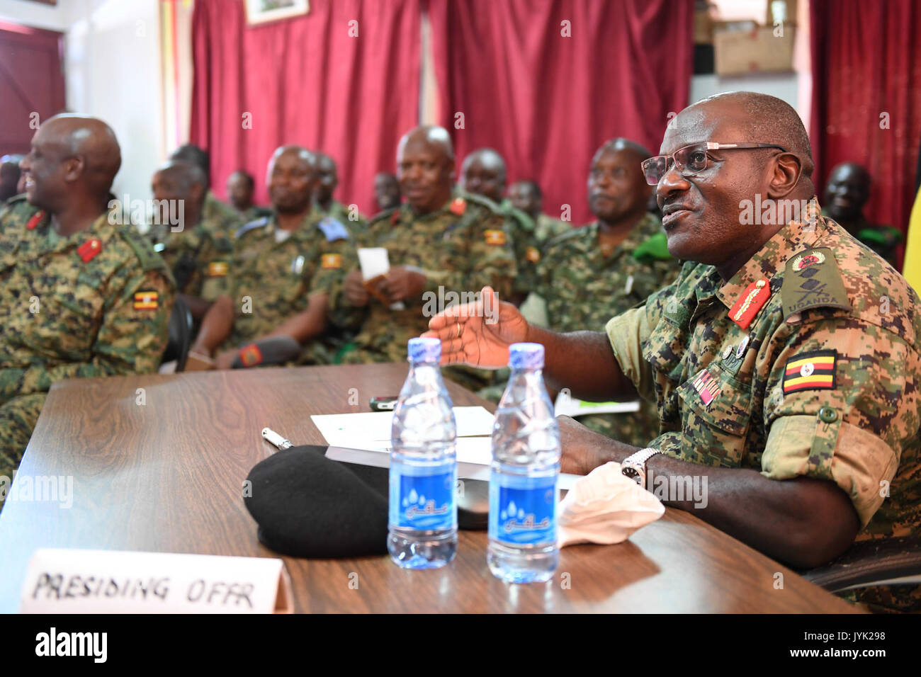 2017 03 Uganda CDF Visita Somalia 3 (31961792291) Foto Stock
