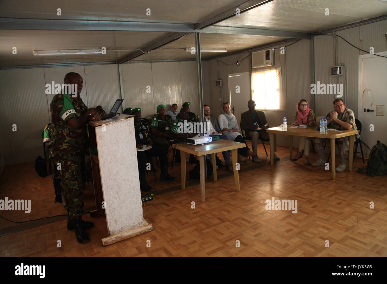 2017 25 UE Visita Kismaayo 5 (32365410542) Foto Stock