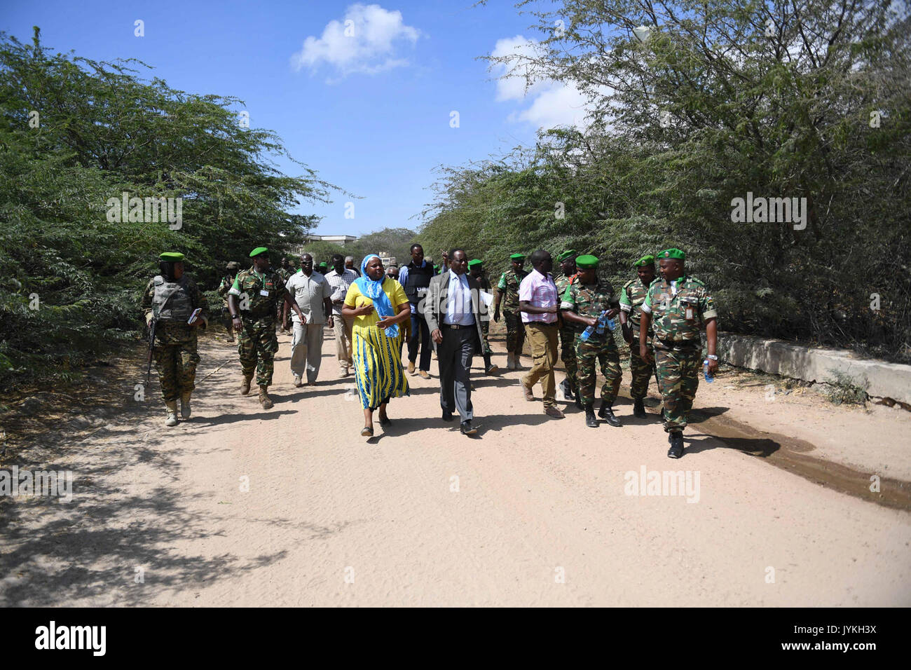 2017 15 visite SRCC Somali Università Nazionale 7 (32791199221) Foto Stock