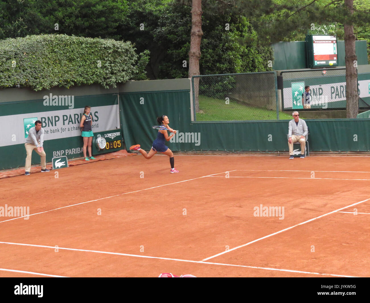 2017 Roland Garros torneo di qualificazione 08 Foto Stock