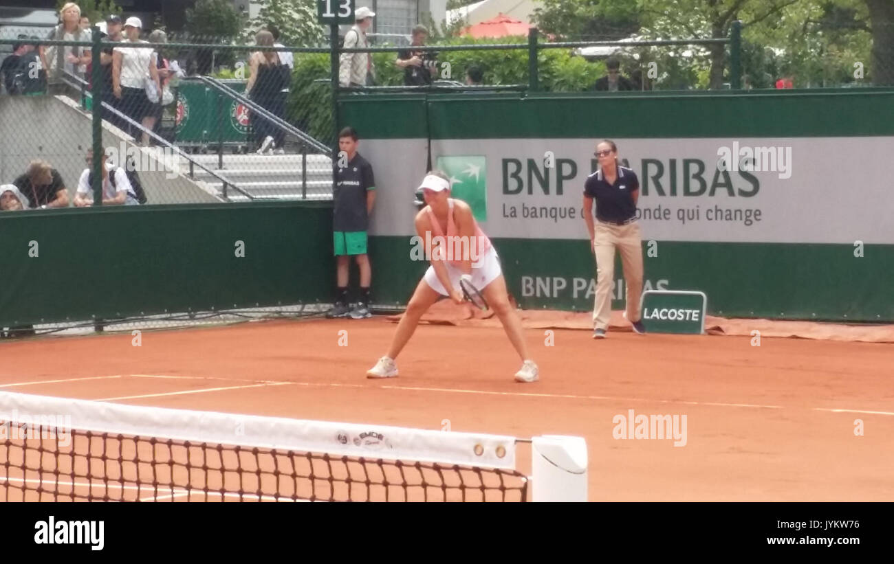 2017 Roland Garros torneo di qualificazione 36 Foto Stock