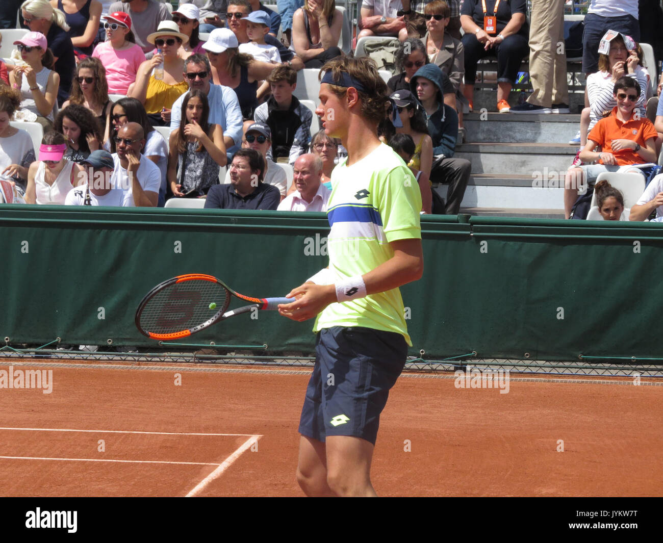 2017 Roland Garros torneo di qualificazione 52 Foto Stock