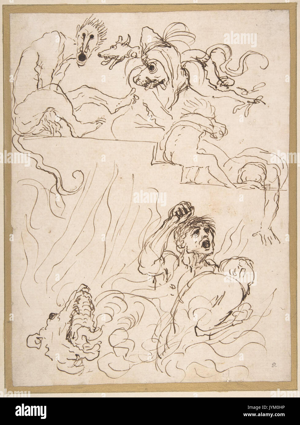 Un Diablerie incontrato DP810213 Foto Stock