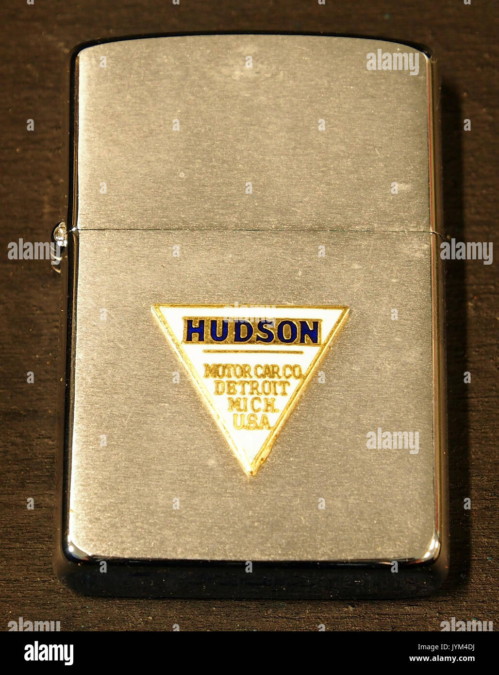 Aanateker incontrato reclame van Hudson Motor Car Co Detroit Foto Stock