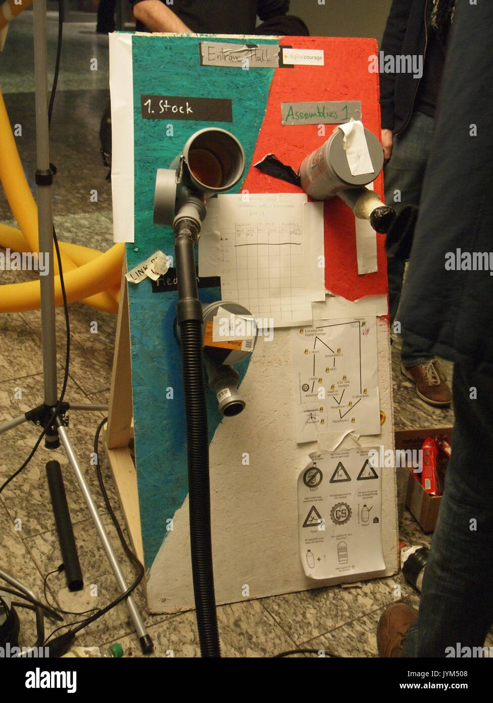 30C3 Rohrpost 2 Foto Stock