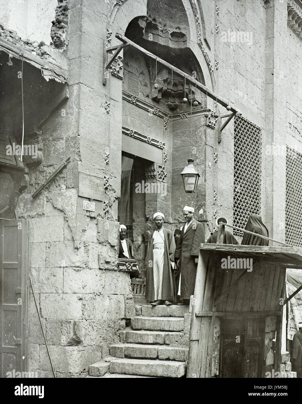 Un ricco banchiere a Siwan, India, ca. 1906 (IMP CSCNWW33 OS14 4) Foto Stock