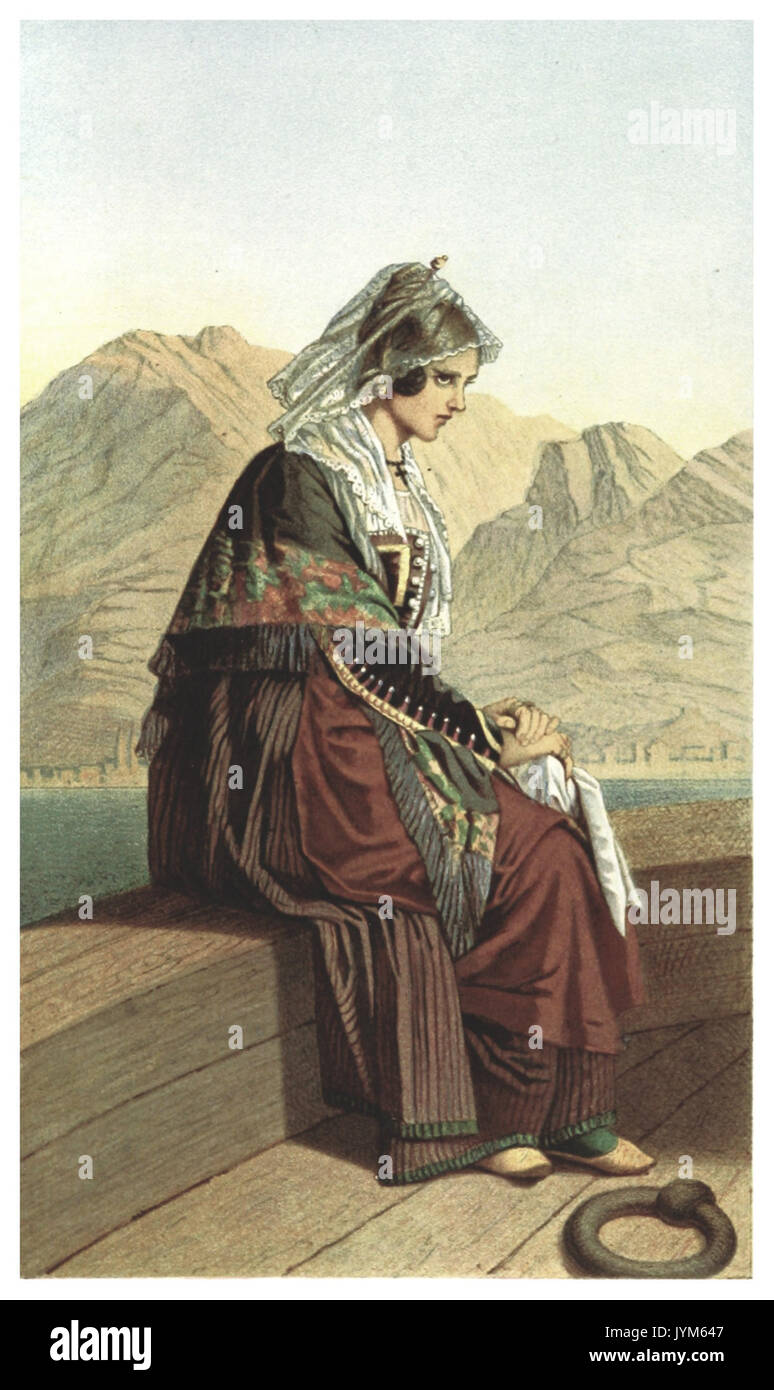 43 Frau aus Cattaro Foto Stock