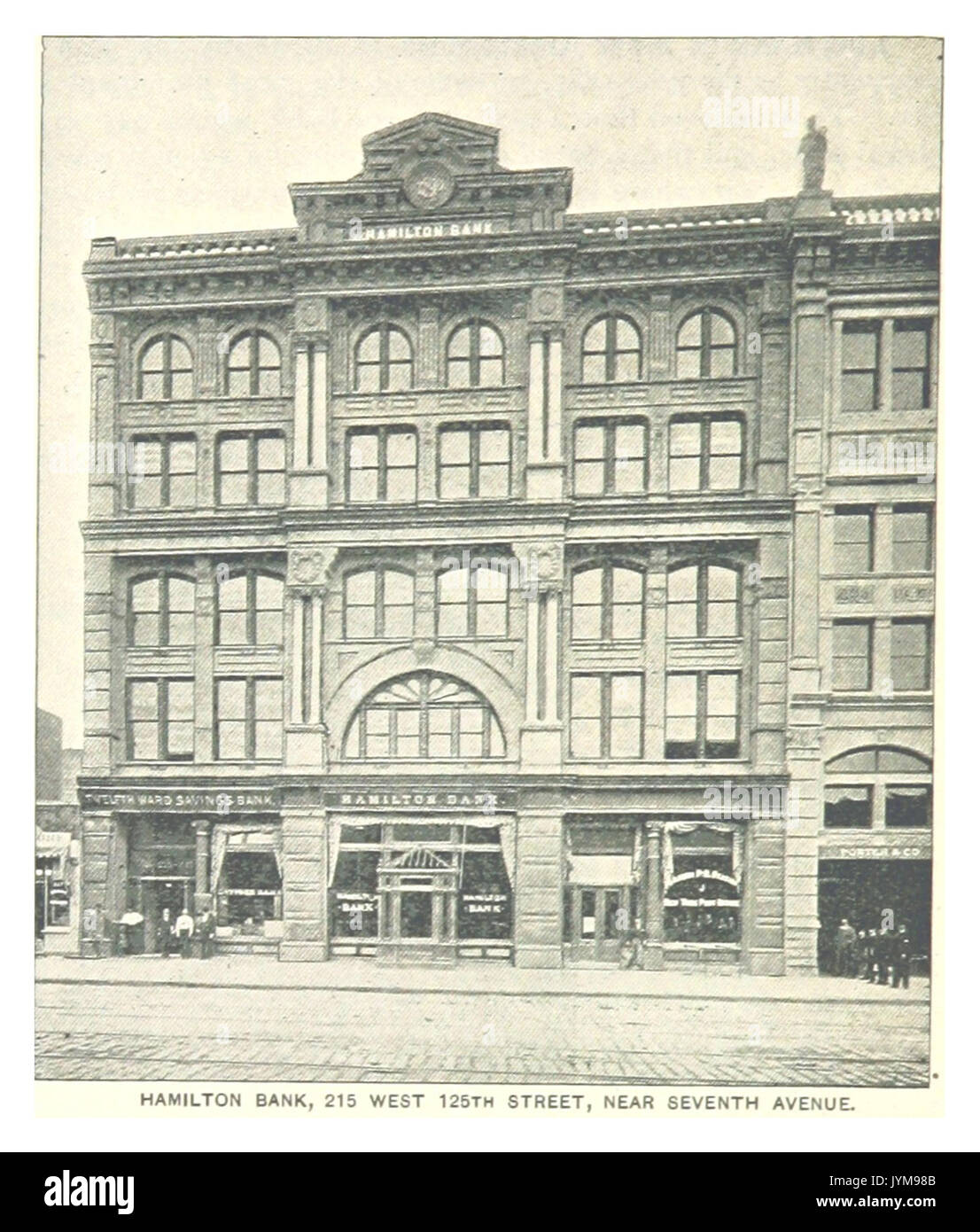 (Re1893NYC) PG750 BANCA HAMILTON, WEST 215TH STREET Foto Stock