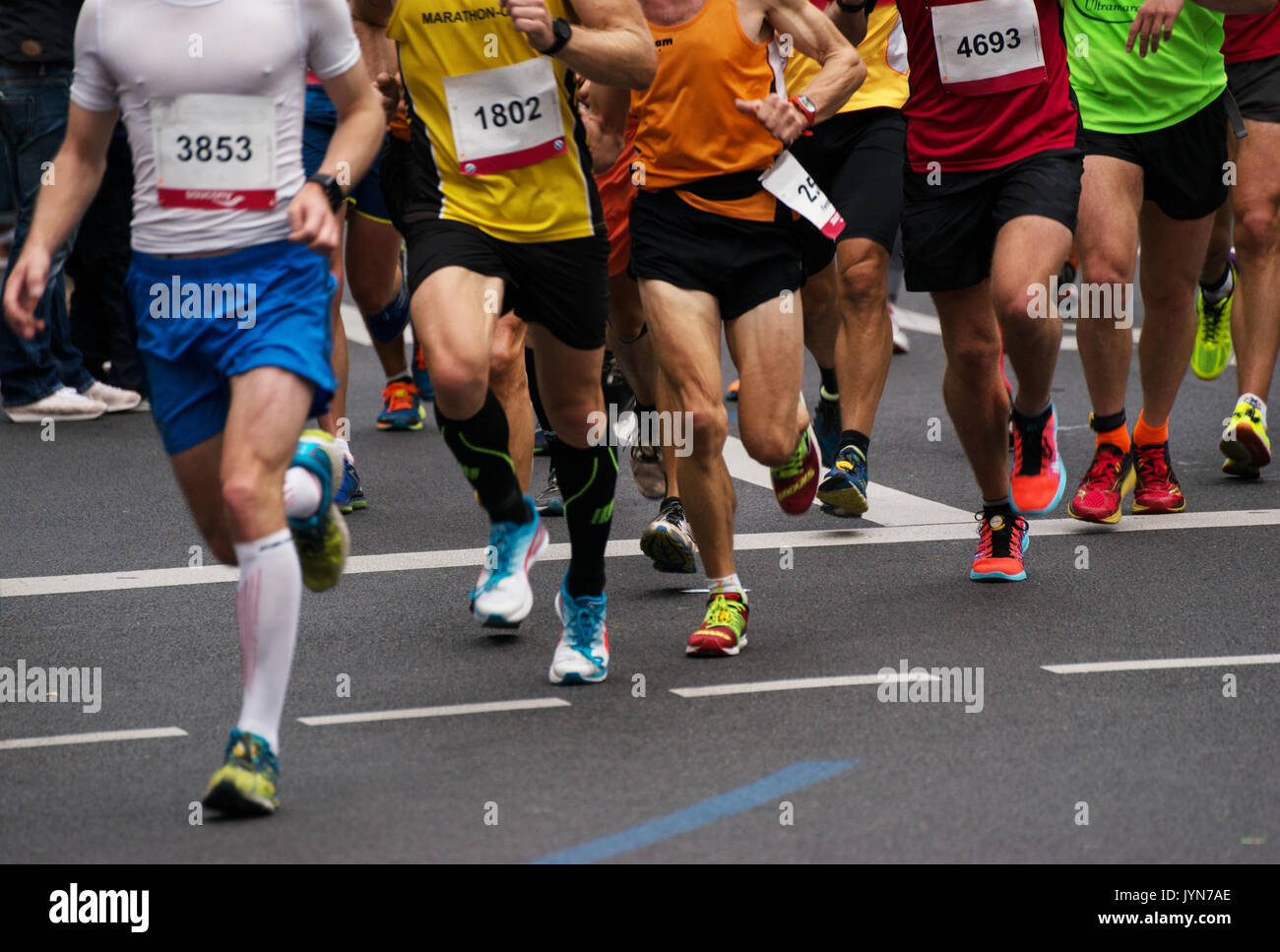 Maratona Foto Stock