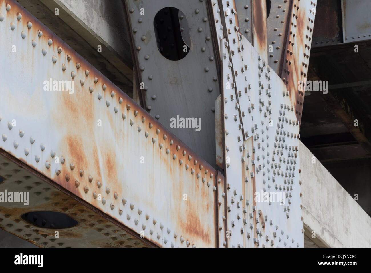 Immagini prese del ponte che attraversa il fiume Ohio da Cincinnati, Ohio a convington kentucky. Foto Stock