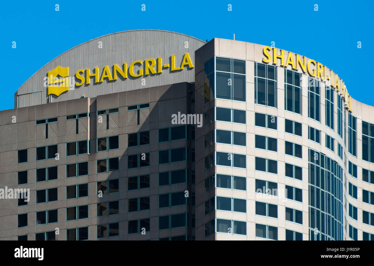 L'hotel Shangri-La, vicino al Circular Quay, Sydney Australia. Foto Stock