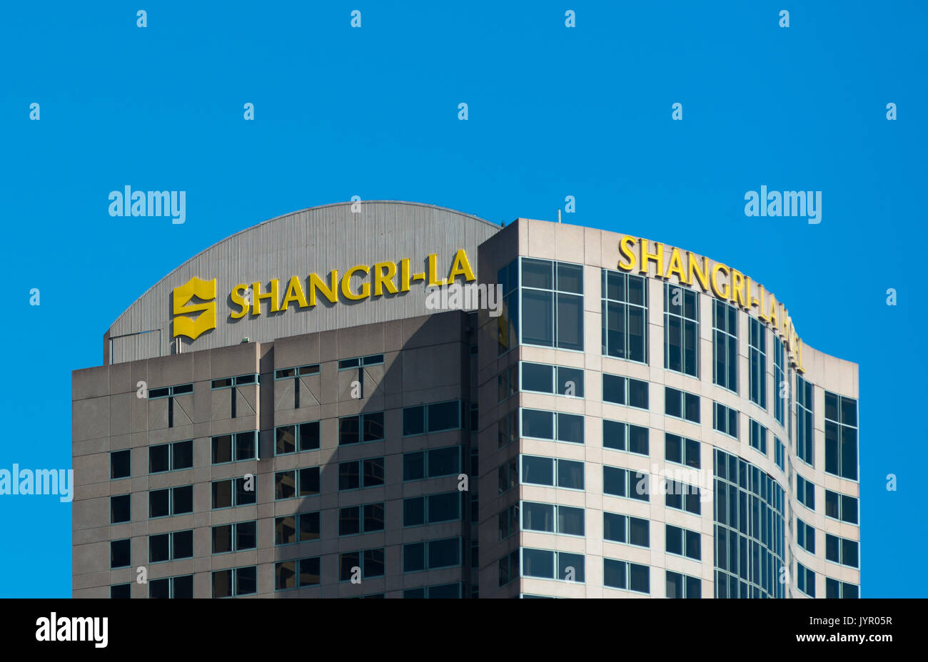 L'hotel Shangri-La, vicino al Circular Quay, Sydney Australia. Foto Stock