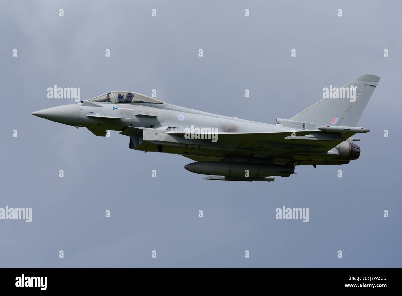 RAF Eurofighter Typhoon al Biggin Hill Festival of Flight airshow Foto Stock