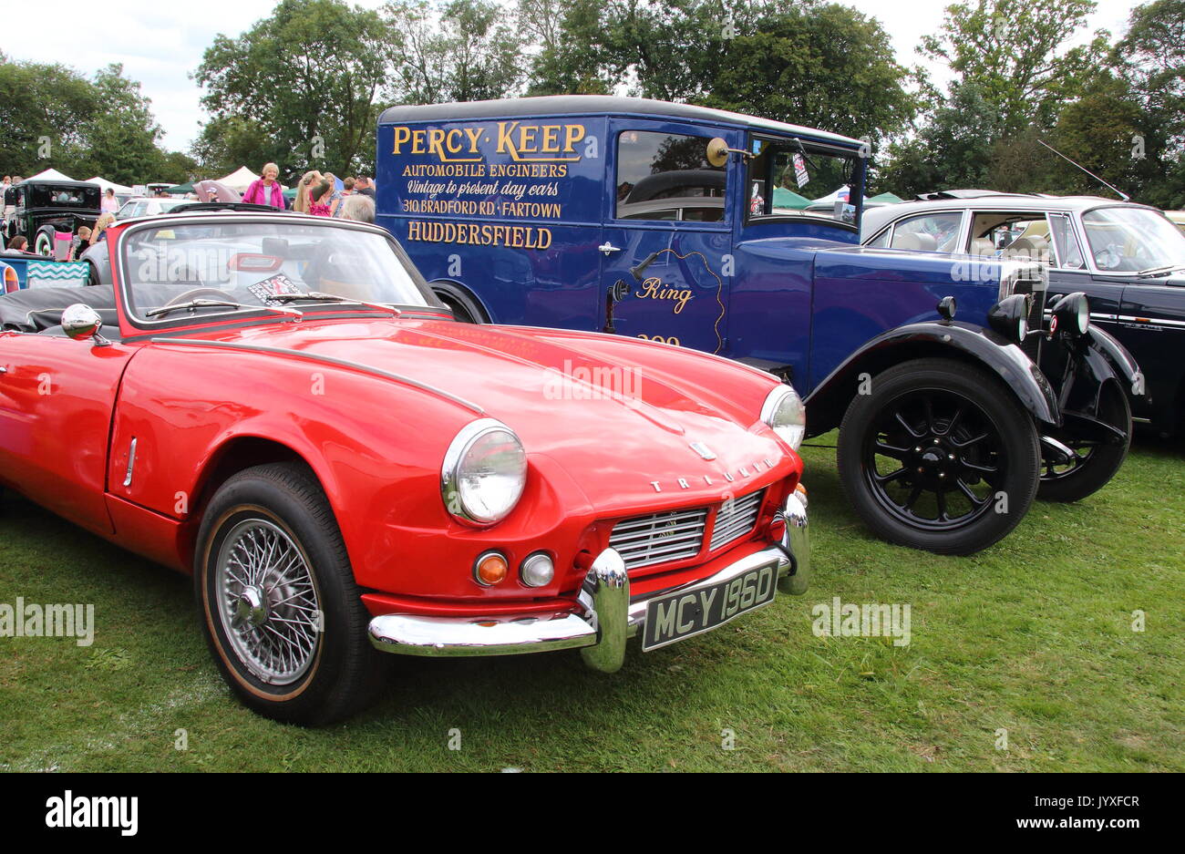 Tewin, UK. 20 agosto 2017. Tewin Classic Car Show 2017, Tewin, Hertfordshire, Regno Unito il 20 agosto 2017 Credit: KEITH MAYHEW/Alamy Live News Foto Stock