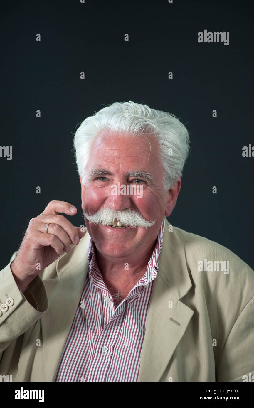 Edinburgh, Regno Unito. 20 agosto 2017. Poeta scozzese Brian Johnstone che compaiono all'Edinburgh International Book Festival. Credito: Lorenzo Dalberto/Alamy Live News Foto Stock