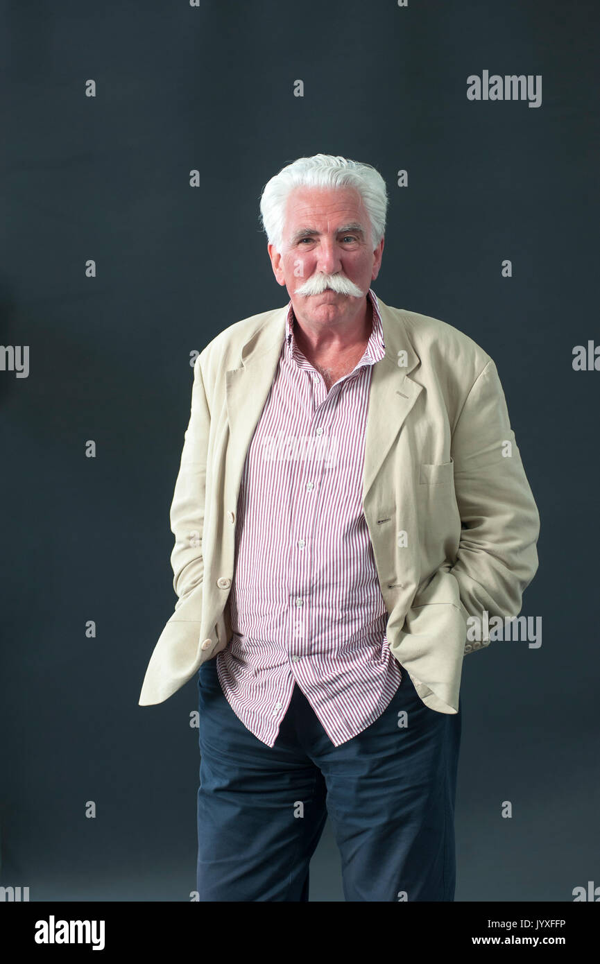 Edinburgh, Regno Unito. 20 agosto 2017. Poeta scozzese Brian Johnstone che compaiono all'Edinburgh International Book Festival. Credito: Lorenzo Dalberto/Alamy Live News Foto Stock