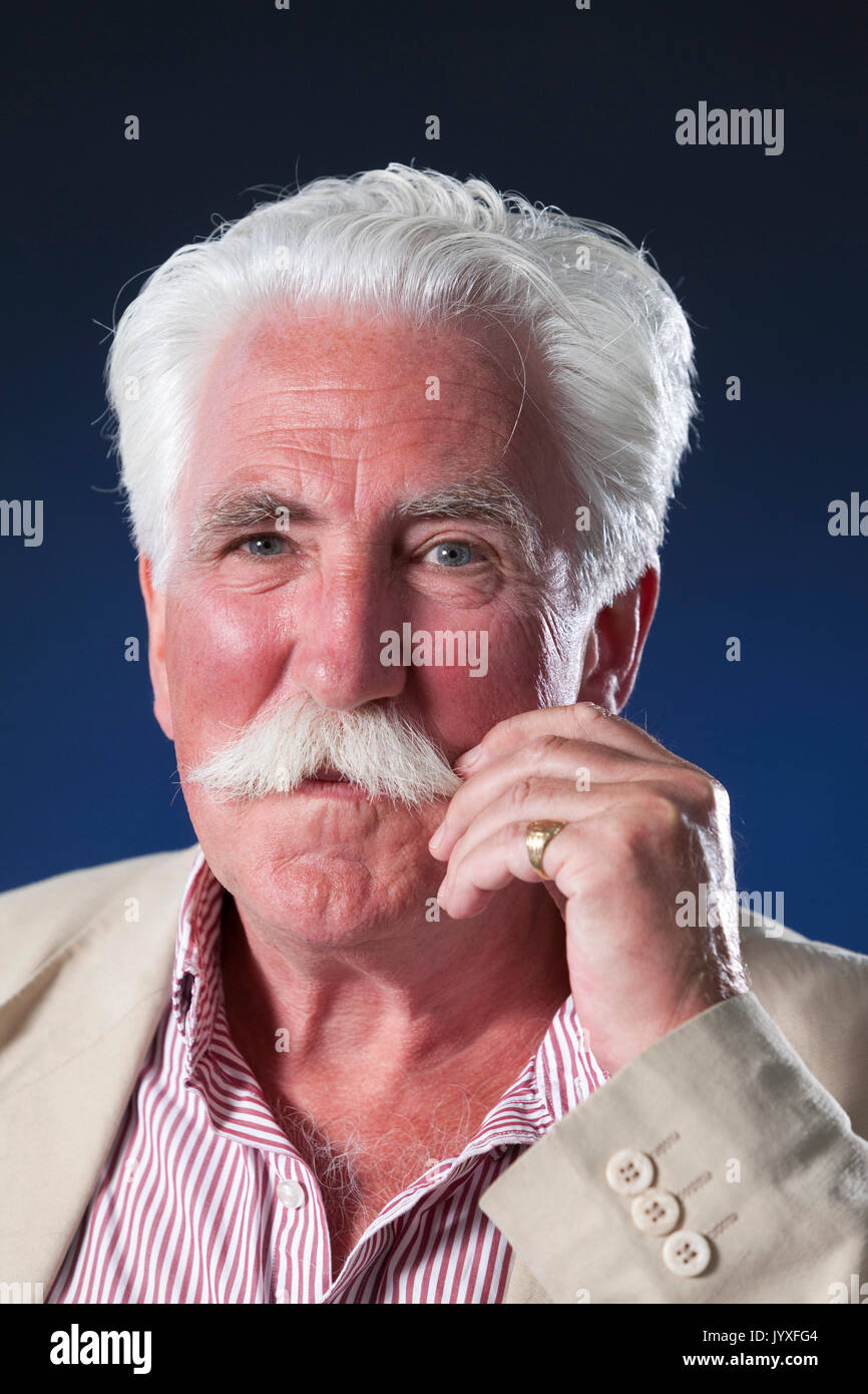 Edinburgh, Regno Unito. 20 agosto 2017. Brian Johnstone, il poeta Scozzese, che appaiono alla Edinburgh International Book Festival. Credito: GARY DOAK/Alamy Live News Foto Stock