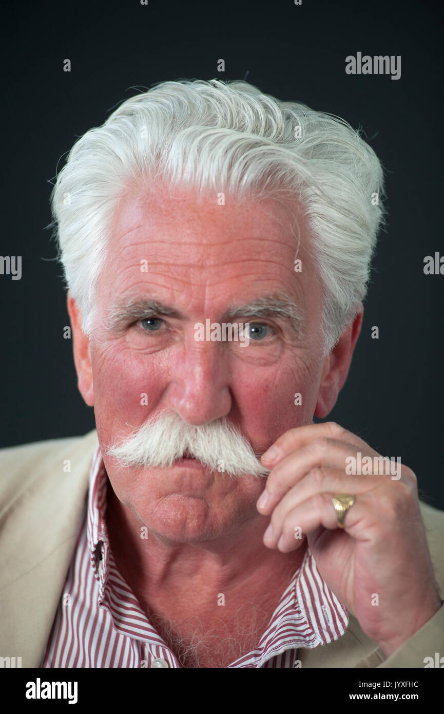 Edinburgh, Regno Unito. 20 agosto 2017. Poeta scozzese Brian Johnstone che compaiono all'Edinburgh International Book Festival. Credito: Lorenzo Dalberto/Alamy Live News Foto Stock