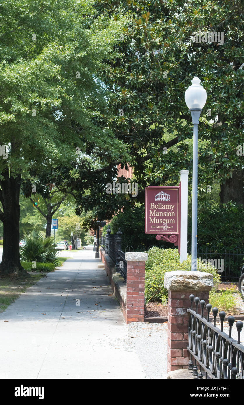 Bellamy Mansion in Wilmington, Carolina del Nord Foto Stock