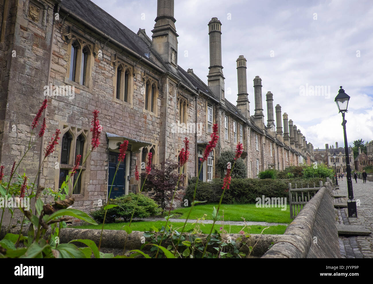 Vicari' vicino, in pozzi, Somerset, Inghilterra, Foto Stock