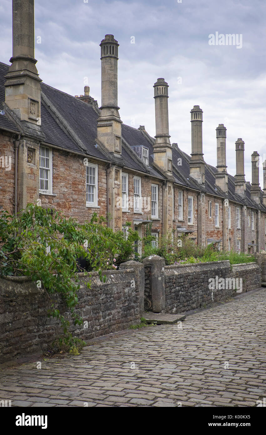 Vicari' vicino, in pozzi, Somerset, Inghilterra, Foto Stock