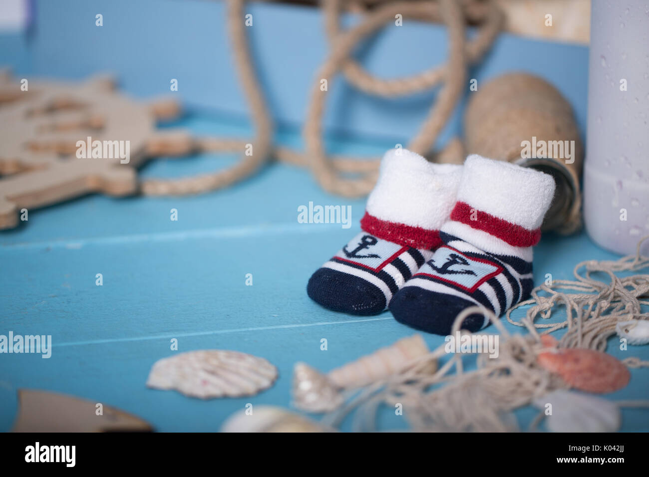 Composizione dei marinai giocattoli per bambini Foto Stock