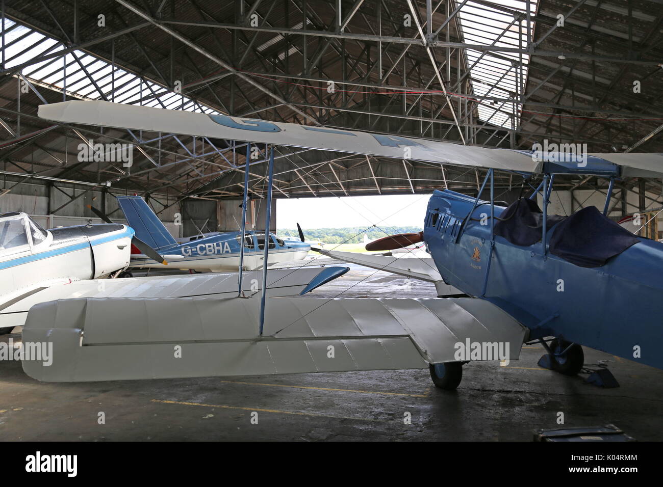 1932 Spartan freccia 1, Redhill Aerodrome, Kings Mill Lane, Redhill Surrey, Inghilterra, Gran Bretagna, Regno Unito, Gran Bretagna, Europa Foto Stock