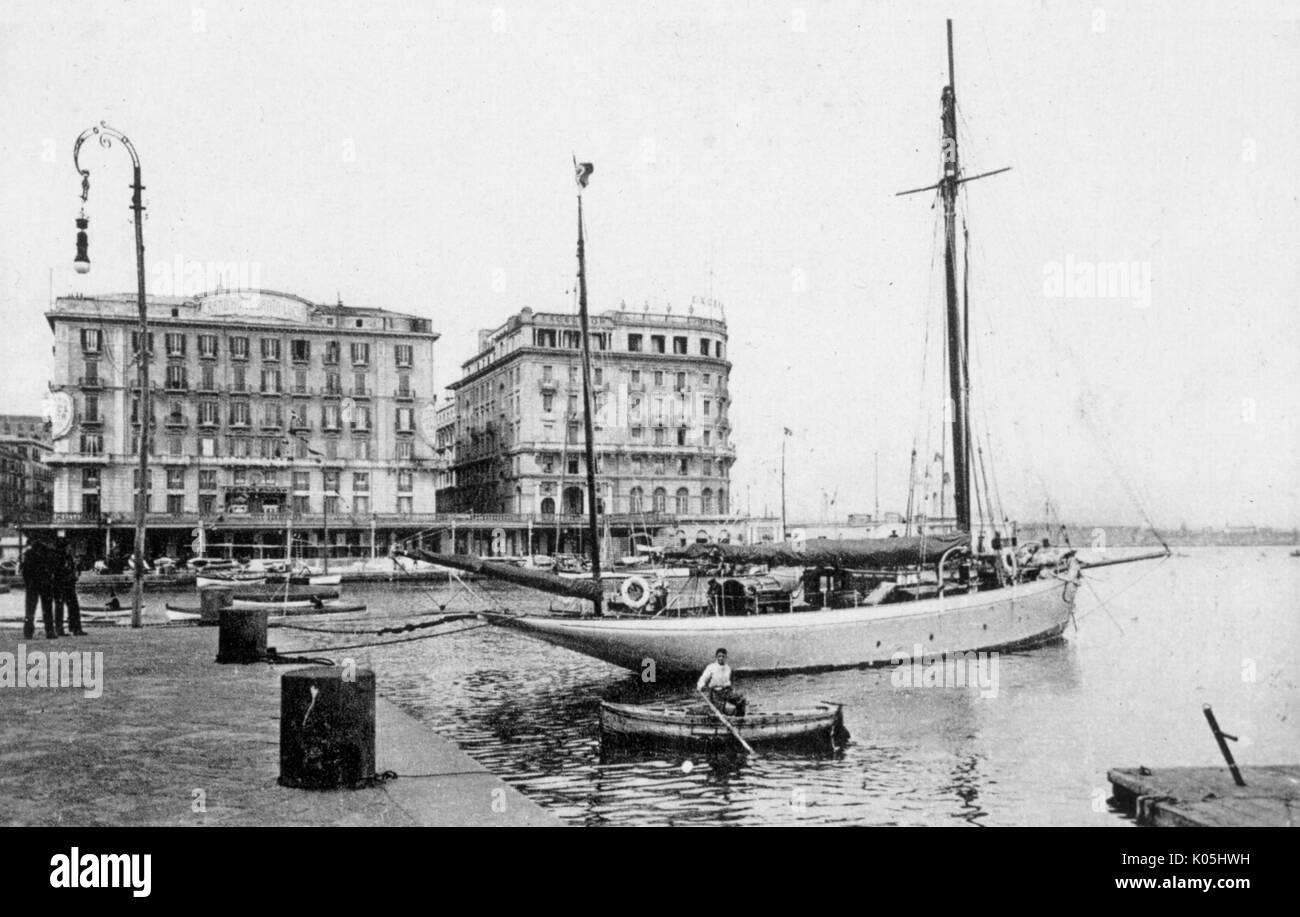 NAPOLI/SANTA LUCIA 1930 Foto Stock