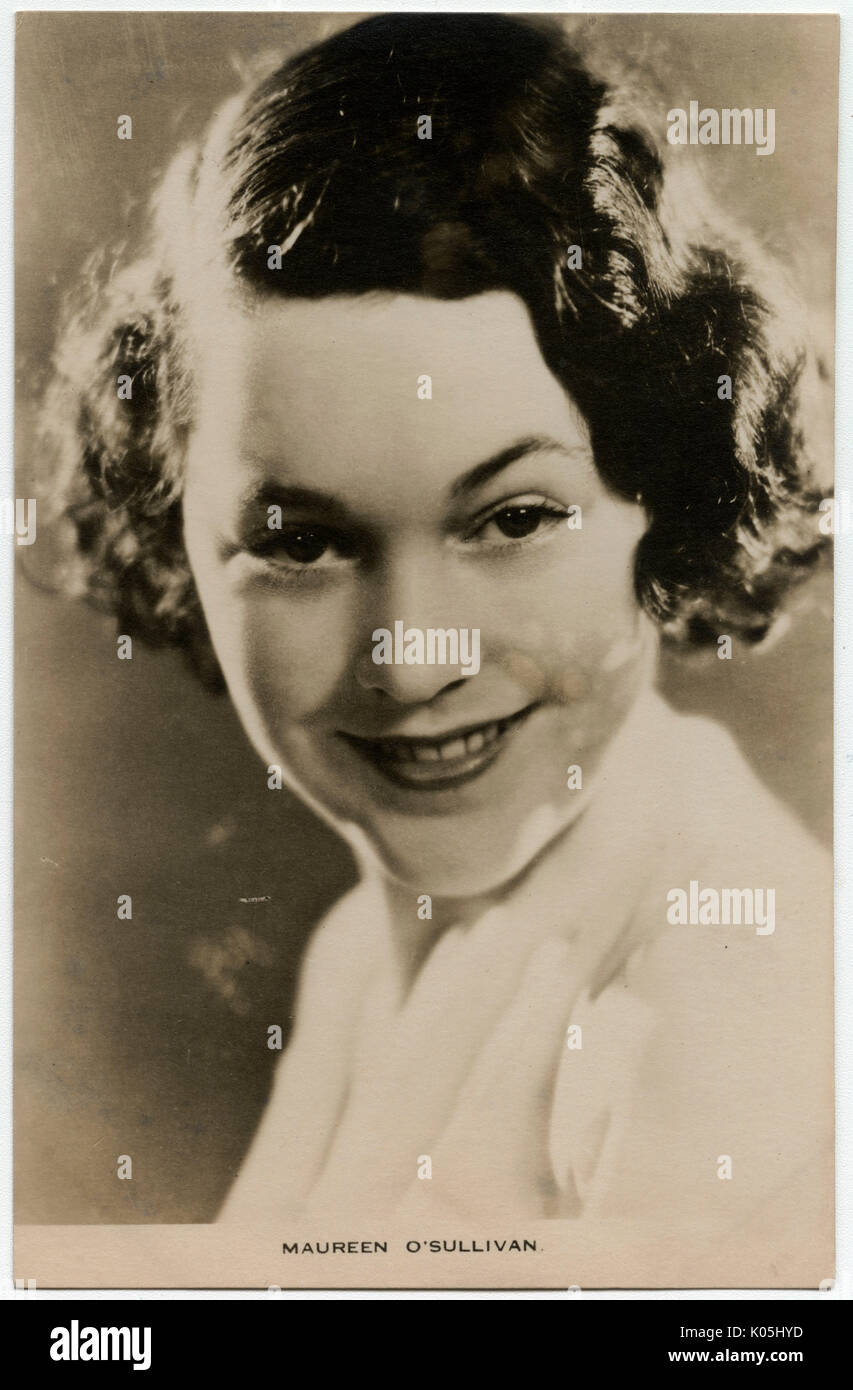 Maureen O'Sullivan Foto Stock