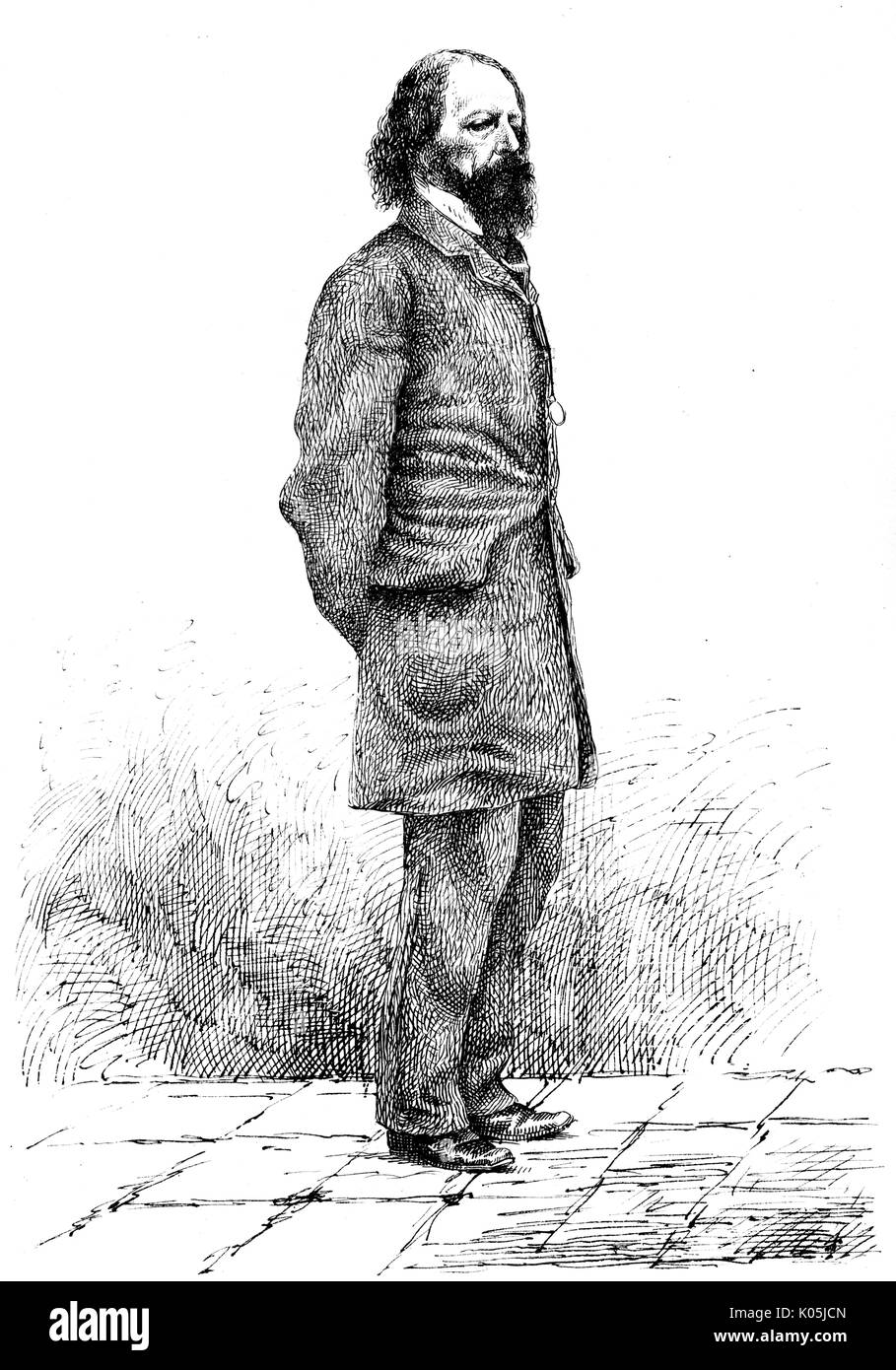 Tennyson (lunghezza intera) Foto Stock