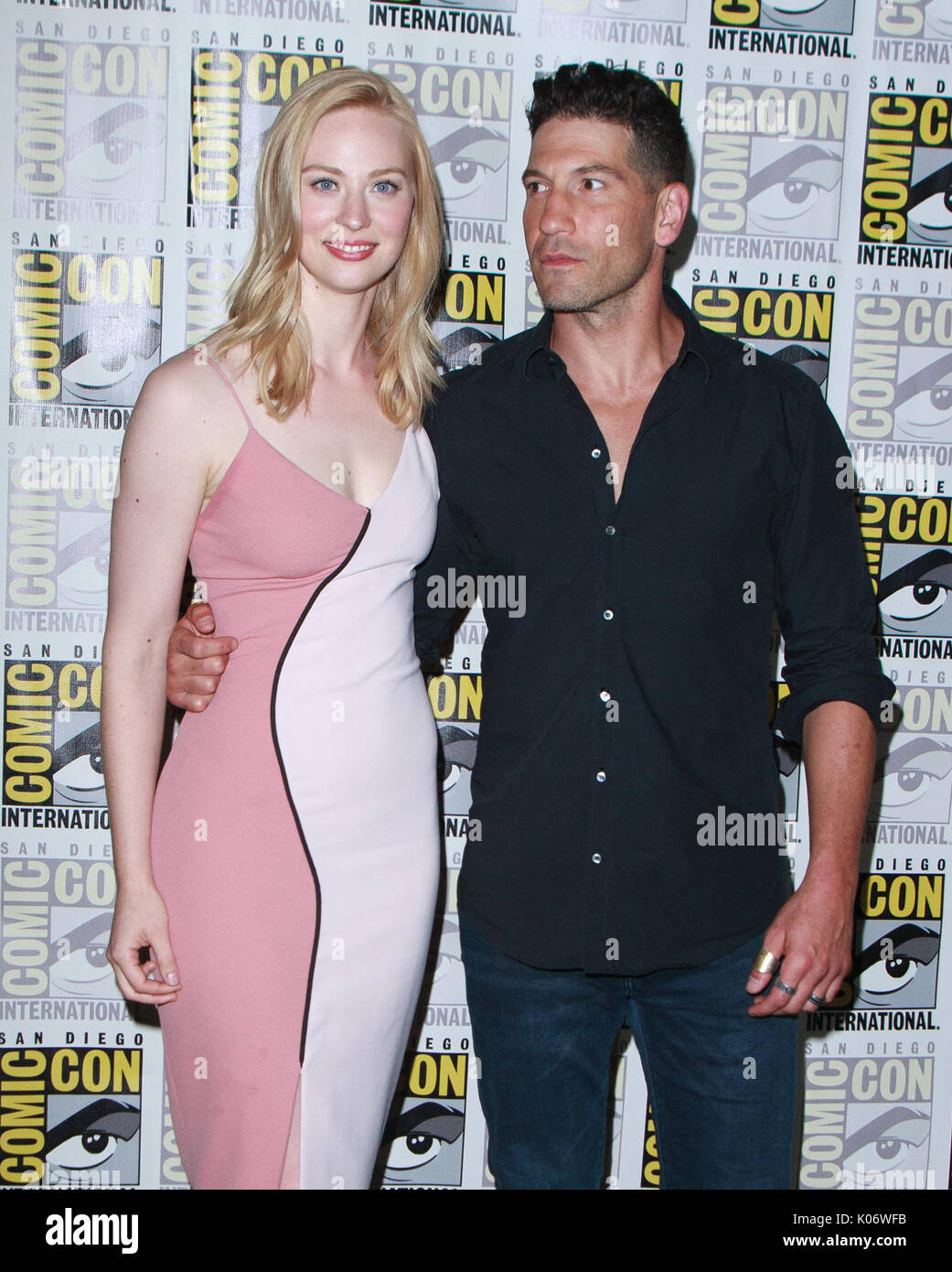 San Diego Comic Con 2017 - "I difensori' - Photocall con: Deborah Ann Woll, Jon Bernthal dove: San Diego, California, Stati Uniti quando: 21 lug 2017 Credit: Tony Forte/WENN Foto Stock