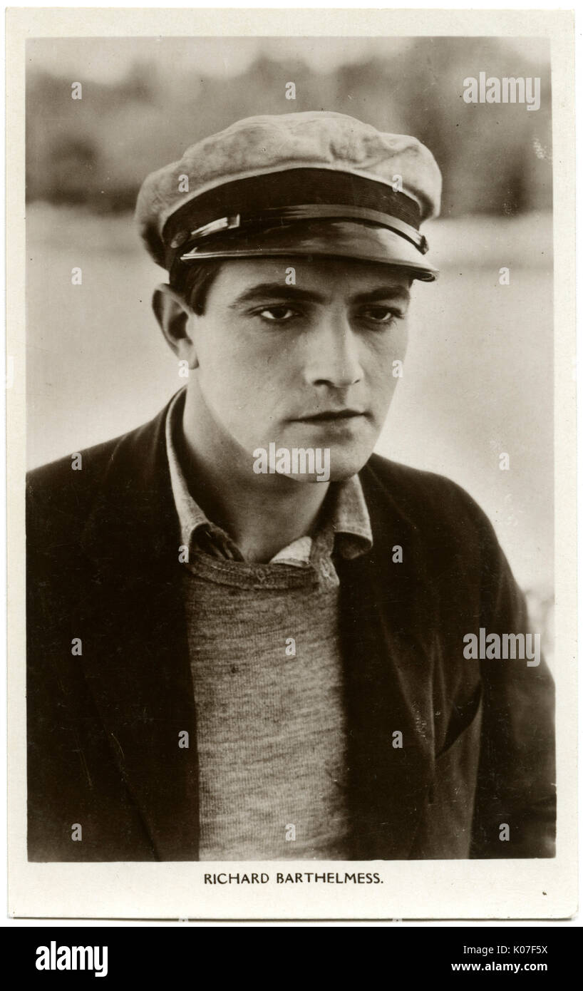 Richard Barthelmess (1895 - 1963), attore statunitense. Data: Foto Stock