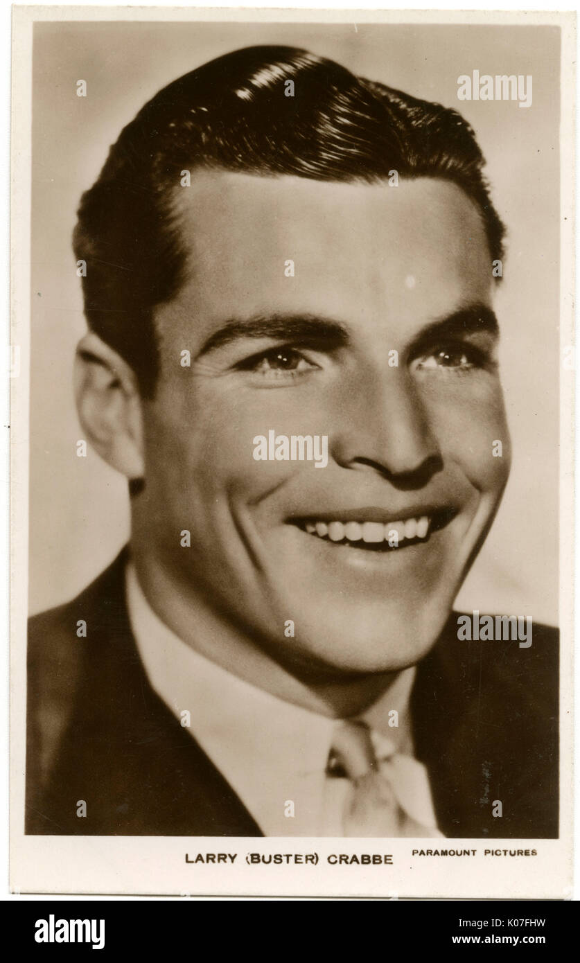 Larry (buster) Crabbe Foto Stock