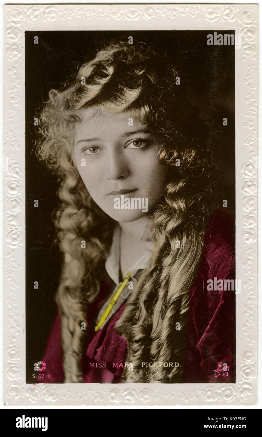 Mary Pickford Foto Stock