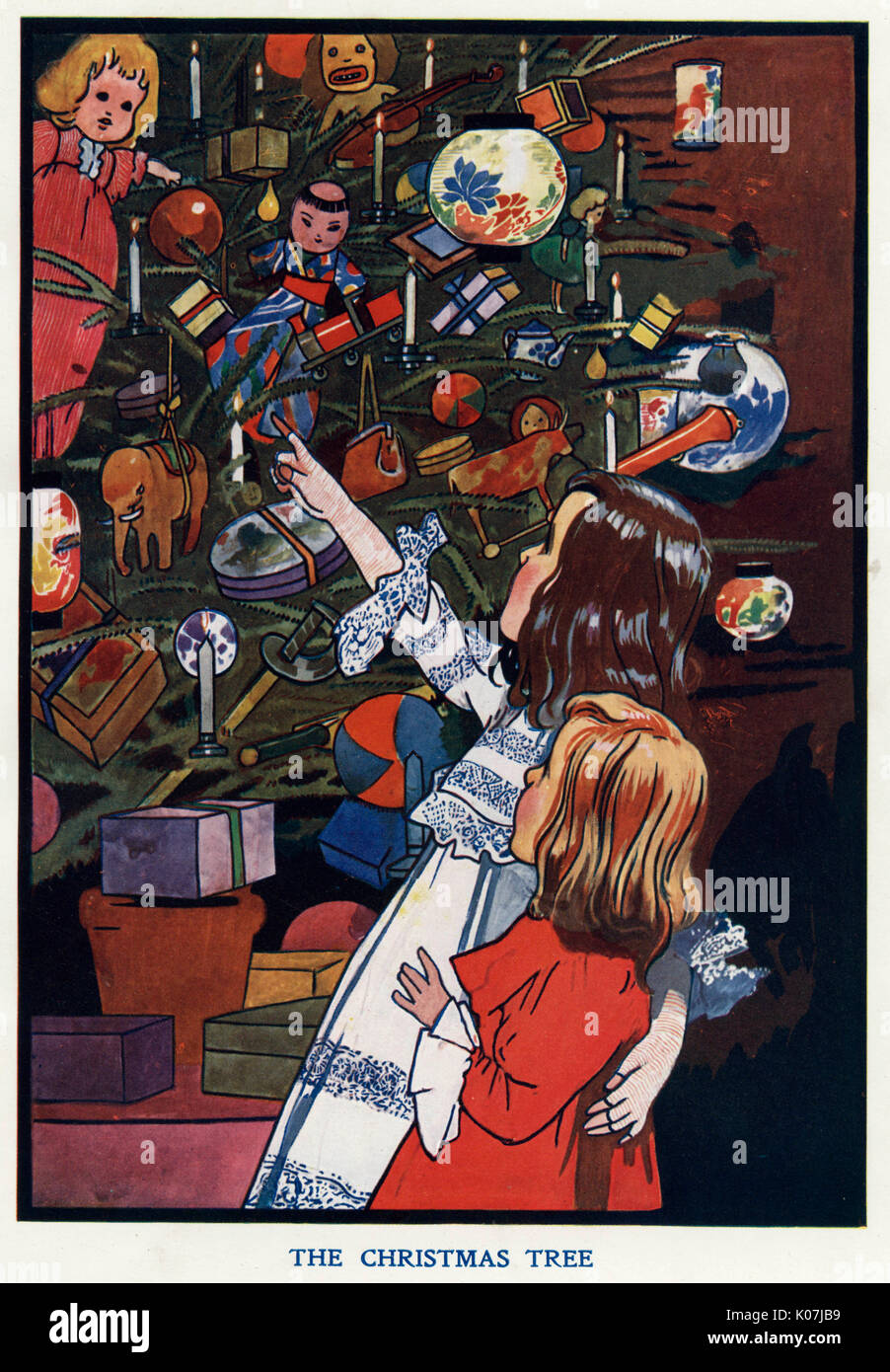 L'albero di Natale di Charles Robinson Foto Stock