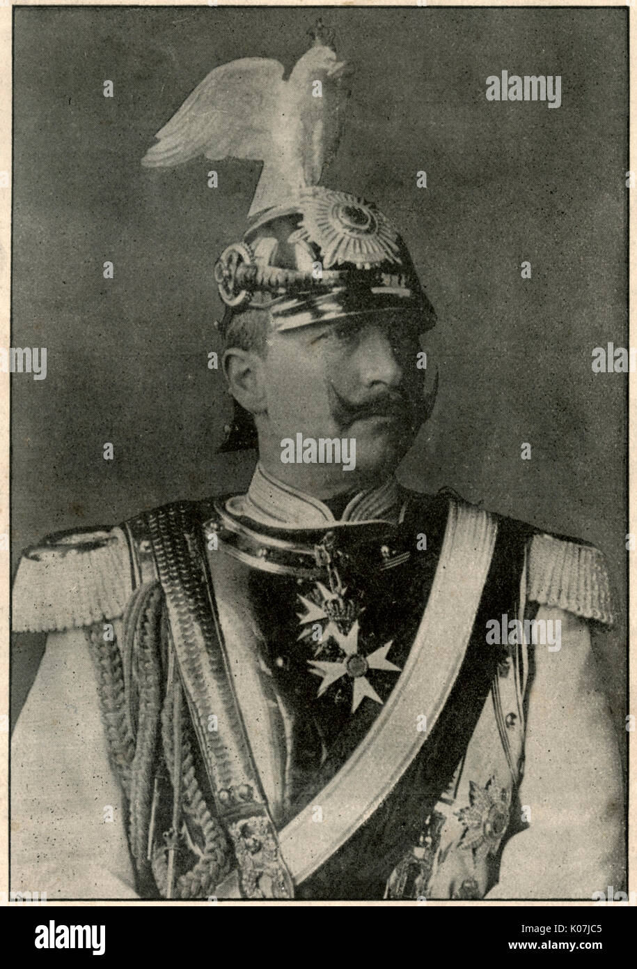 Il Kaiser Guglielmo II Foto Stock