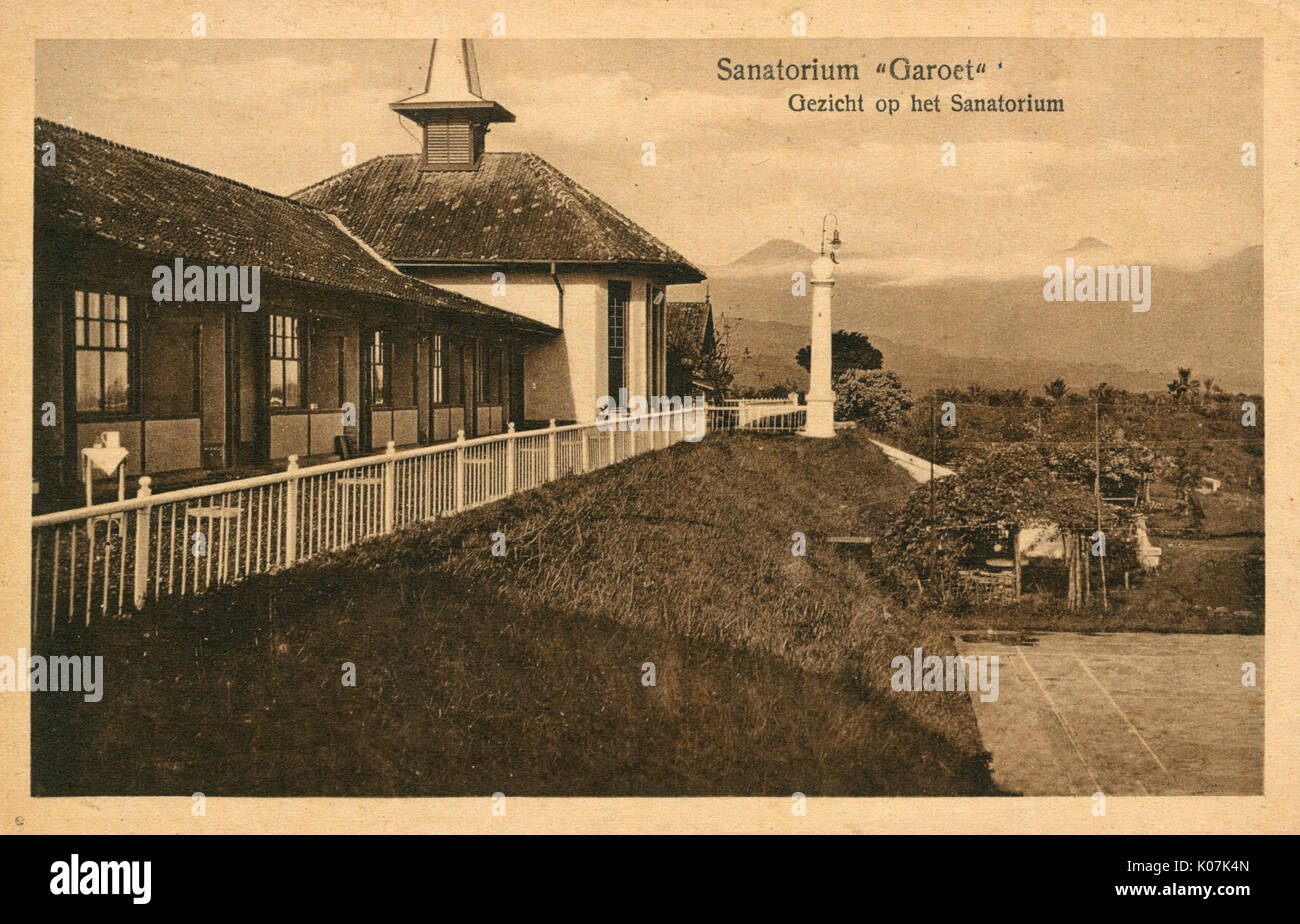 Hotel Sanatorium, Garoet (Garut), West Java, Indonesia Foto Stock