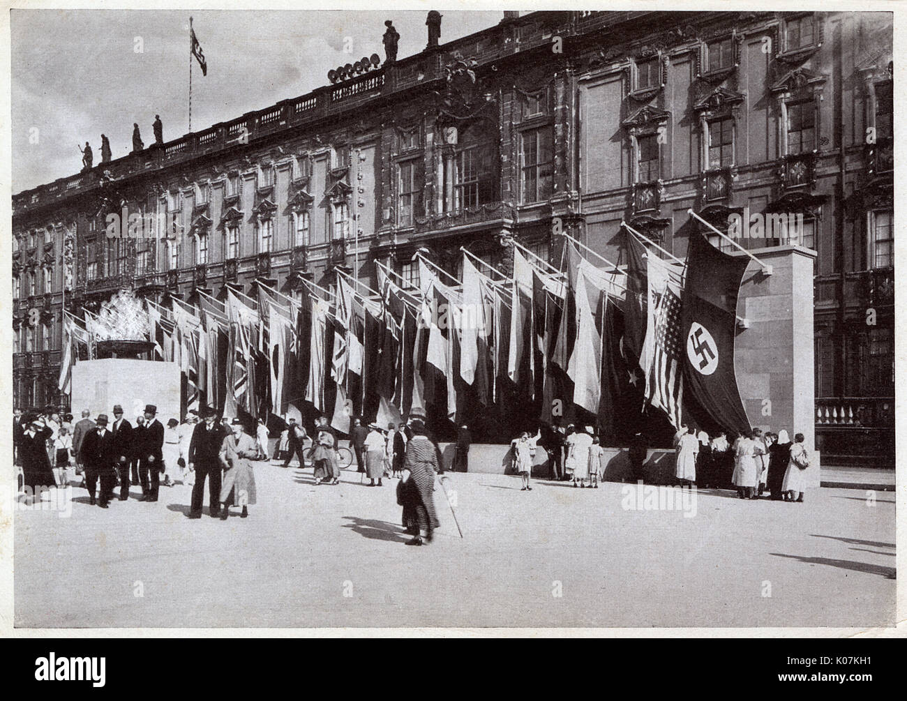 Berlino, Germania - Palazzo della Città (Stadtschloss) - Olimpiadi Foto Stock