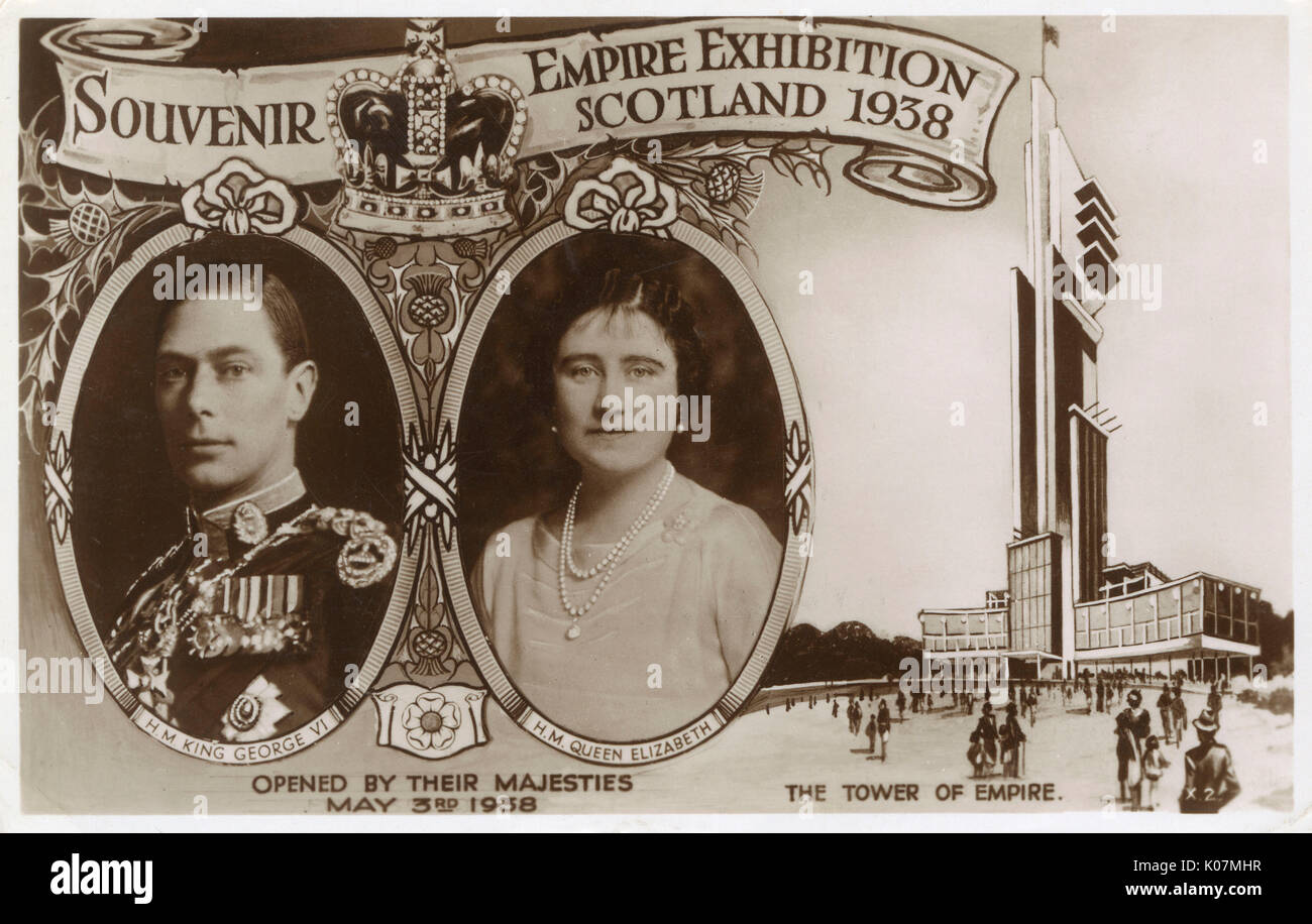 Empire Exhibition, Bellahouston Park a Glasgow, Scozia Foto Stock
