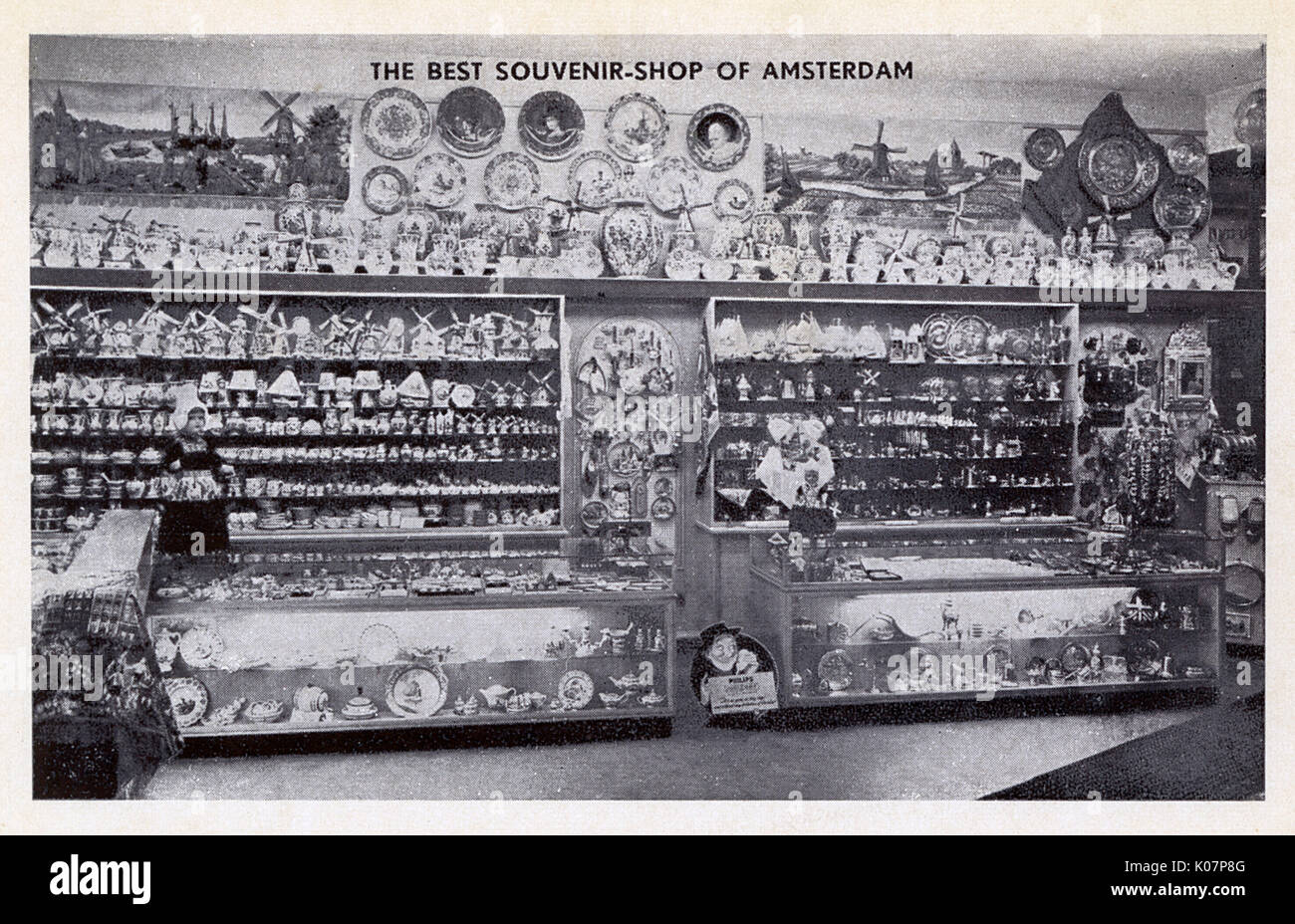 Il miglior negozio di souvenir di Amsterdam, Paesi Bassi Foto Stock