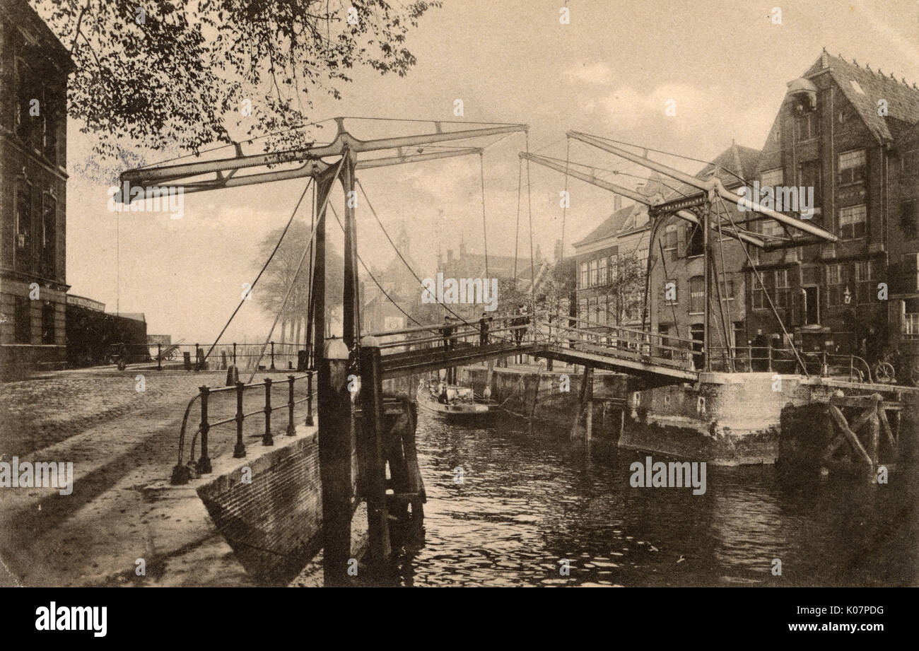 Damiatenbrug, Dordrecht, Olanda del Sud, Paesi Bassi Foto Stock