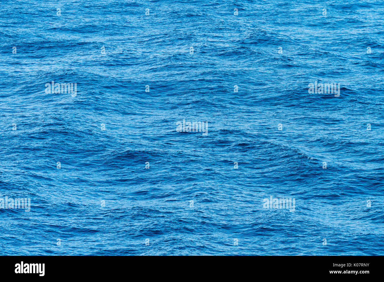 Le onde del mare oceano, superficie, Mare del Nord Foto Stock