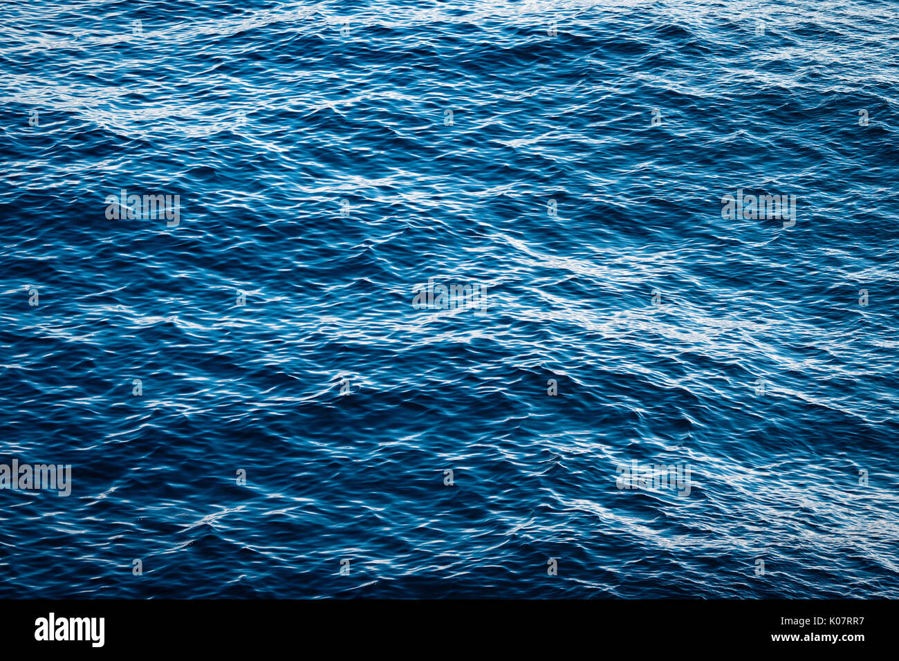 Mare oceano, superficie, Mare del Nord Foto Stock