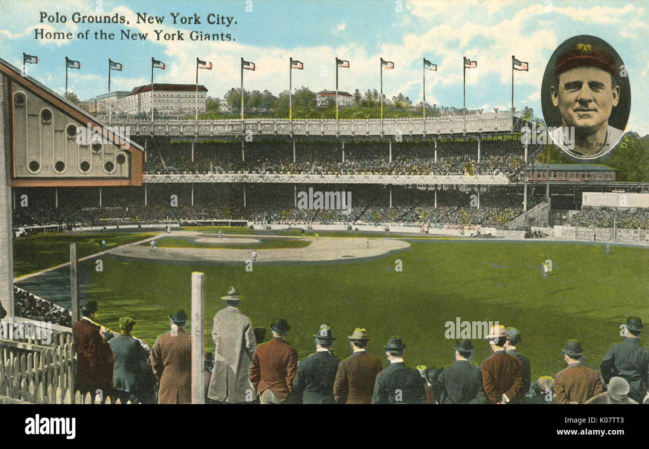 Polo Ground, New York City, USA - New York Giants - McGraw Foto Stock