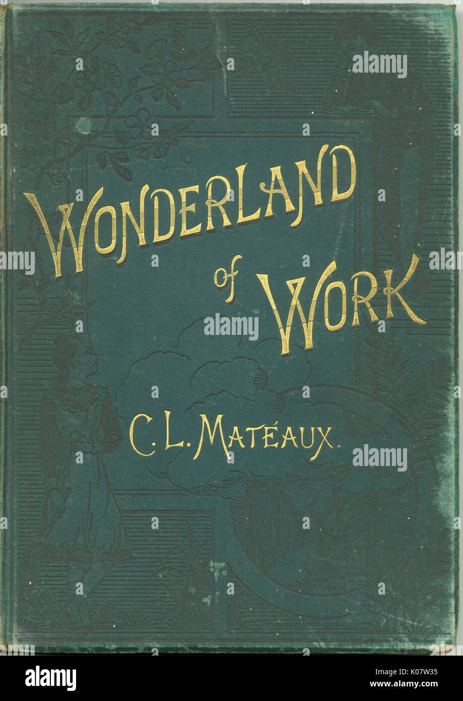 Paese delle meraviglie del lavoro di C. L. Mateaux Foto Stock