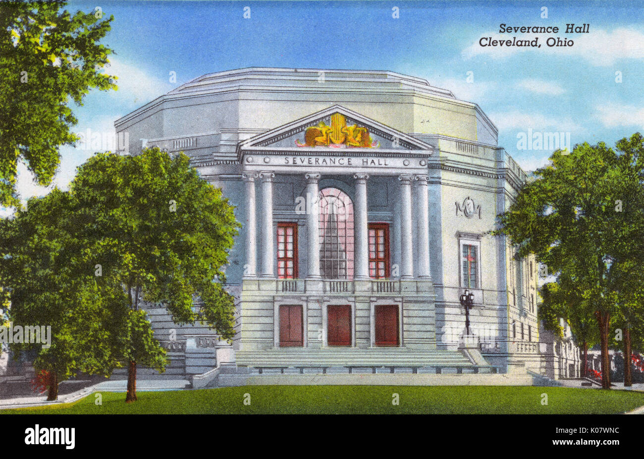 Cleveland, Ohio, USA - Severance Hall Foto Stock