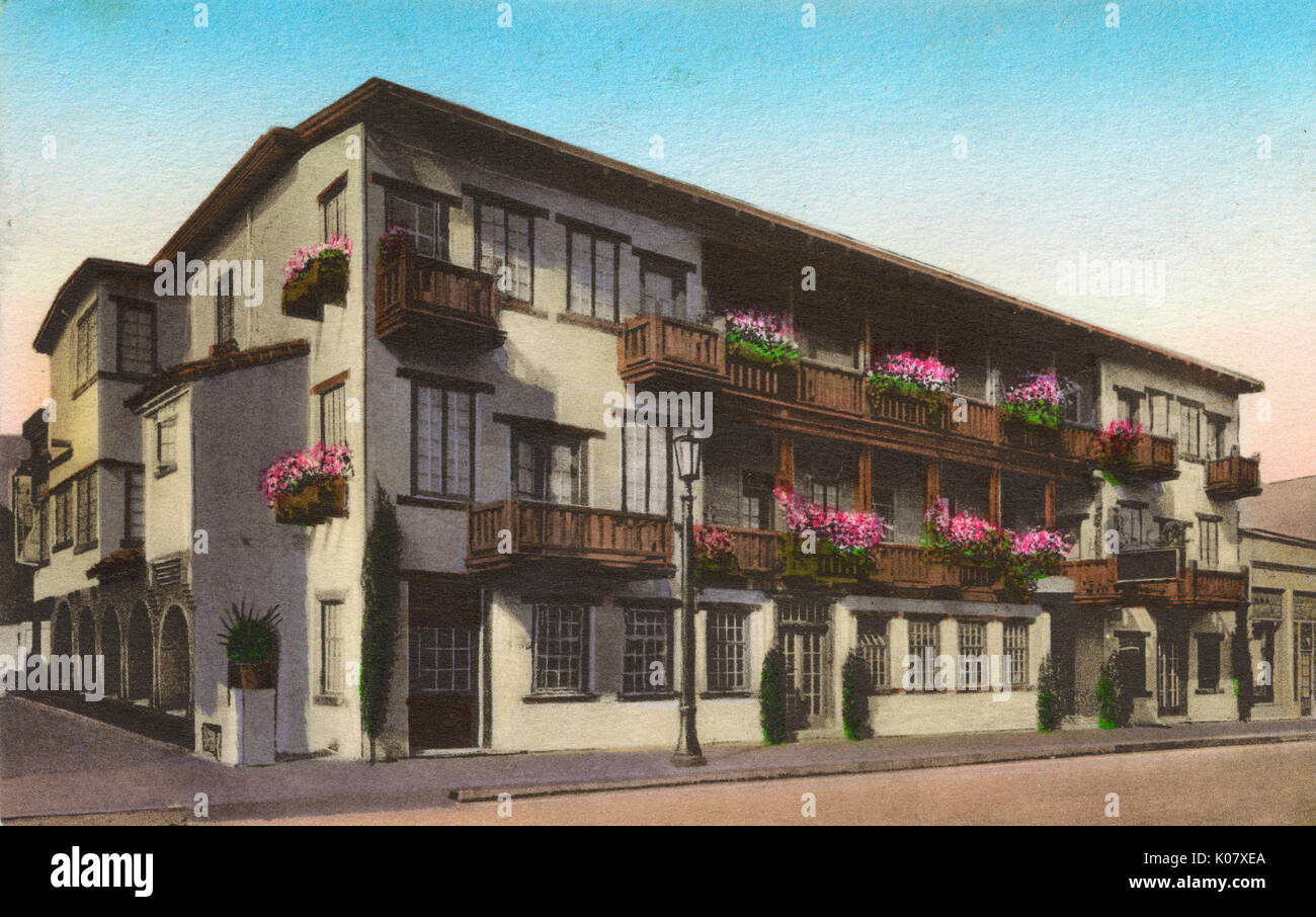 New York Inn, Monterey, California, Stati Uniti Foto Stock